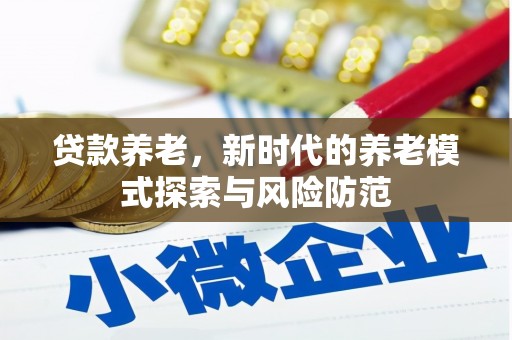 岳普湖贷款养老，新时代的养老模式探索与风险防范